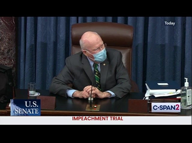 U.S. Senate Impeachment Trial Closing Arguments : CSPAN2 : February 13, 2021 7:56pm-10:33pm EST