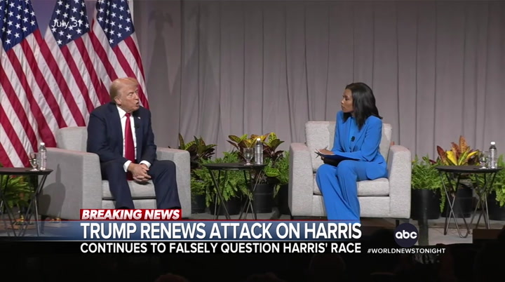 ABC World News Tonight With David Muir : KGO : August 1, 2024 3:30pm-4:00pm PDT
