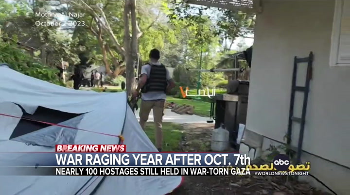 ABC World News Tonight With David Muir : KGO : October 7, 2024 3:30pm-4:00pm PDT