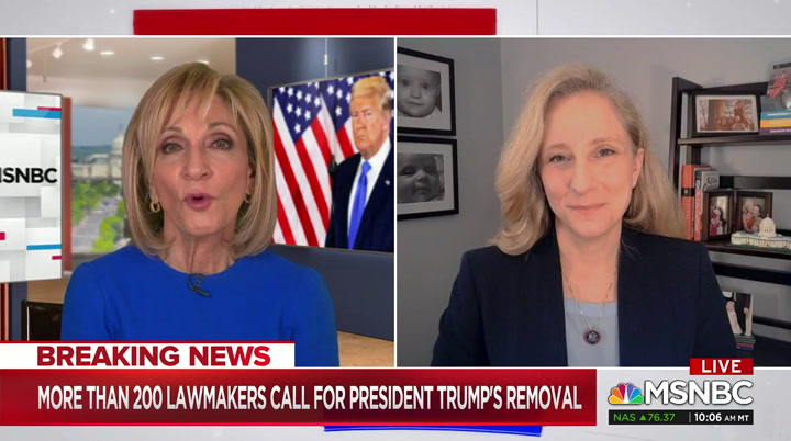 Andrea Mitchell Reports : MSNBCW : January 8, 2021 9:00am-10:00am PST