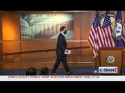 House Impeachment Managers Press Conference on Impeachment Trial : CSPAN2 : February 13, 2021 6:01pm-6:31pm EST