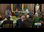 Pres. Trump Holds St. Patrick's Day Celebration with Irish PM : CSPAN : March 13, 2025 6:32am-6:58am EDT