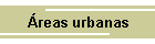 Áreas urbanas