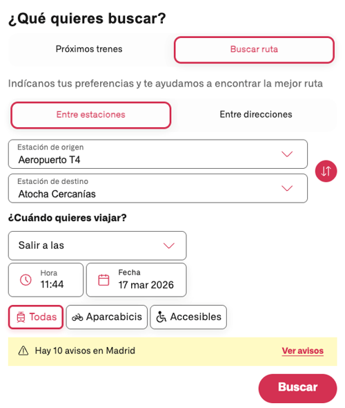 Cercanias Stations
